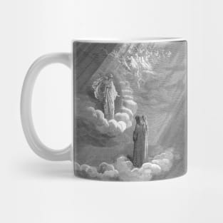 High Resolution Gustave Doré Paradiso Illustration Cacciaguida Mug